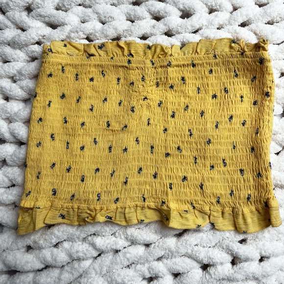 Yellow Pacsun tube top - Picture 2 of 4